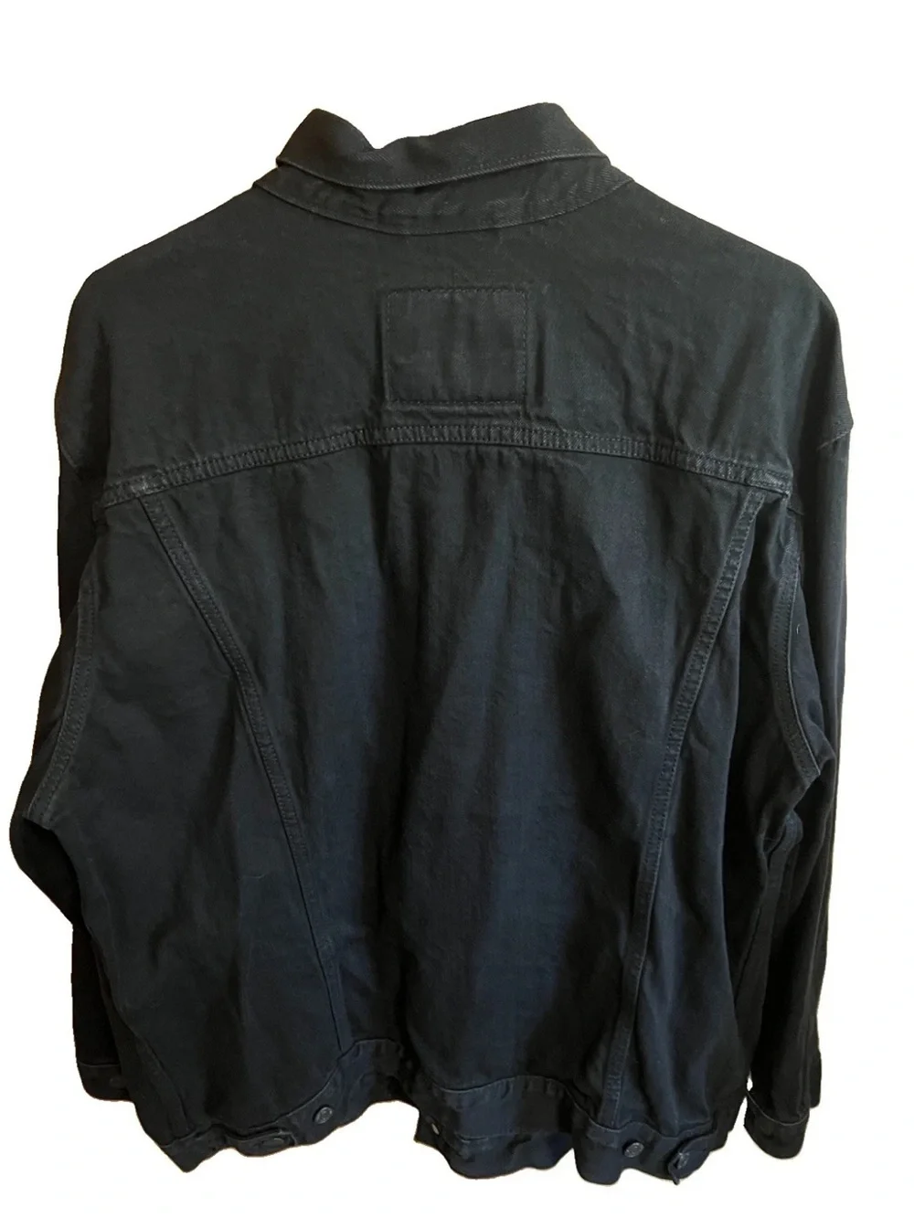 Levi’s 72334‑0144 Black Trucker Jacket XXXL – Excellent Condition, Minimal Wear